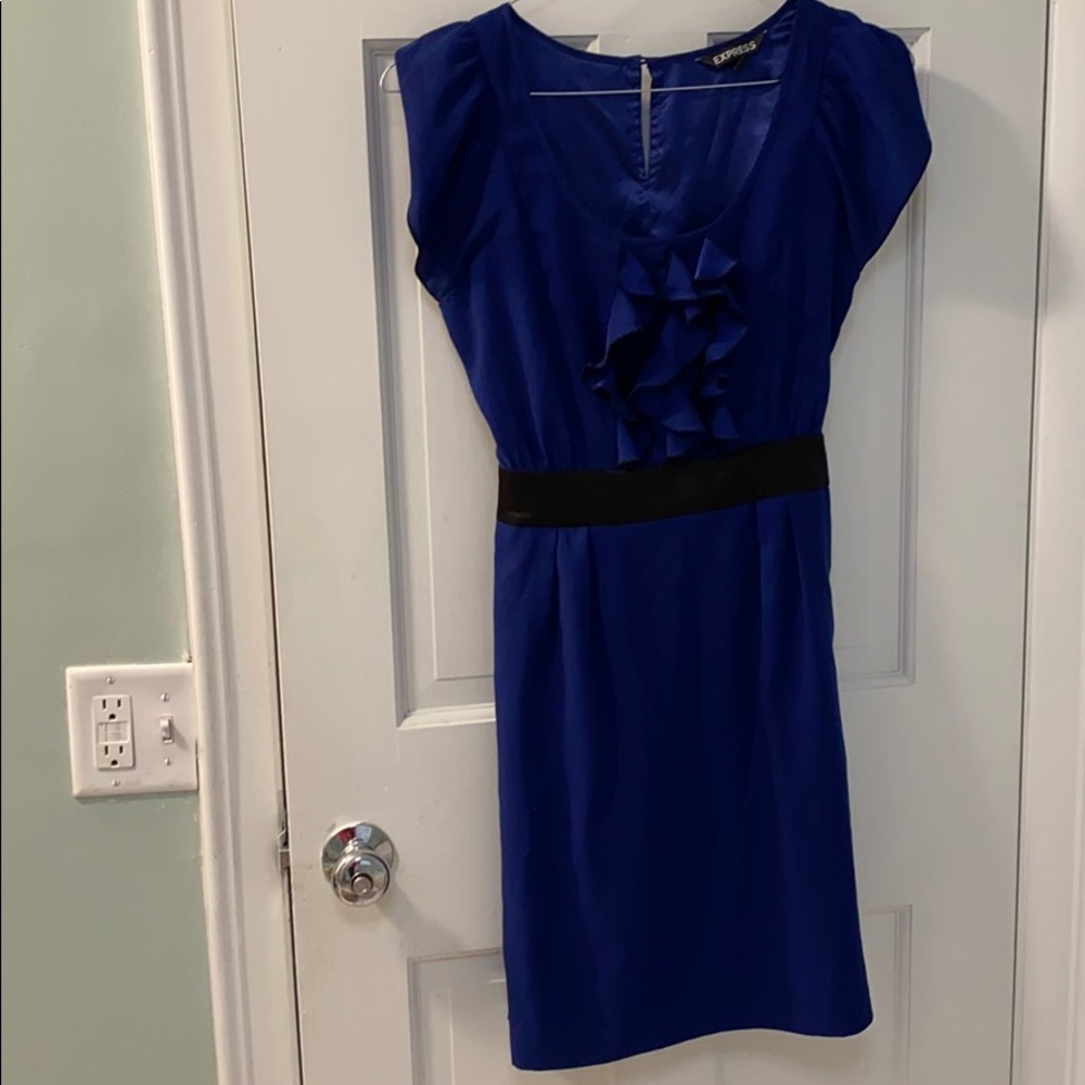 Express size 4 blue dress